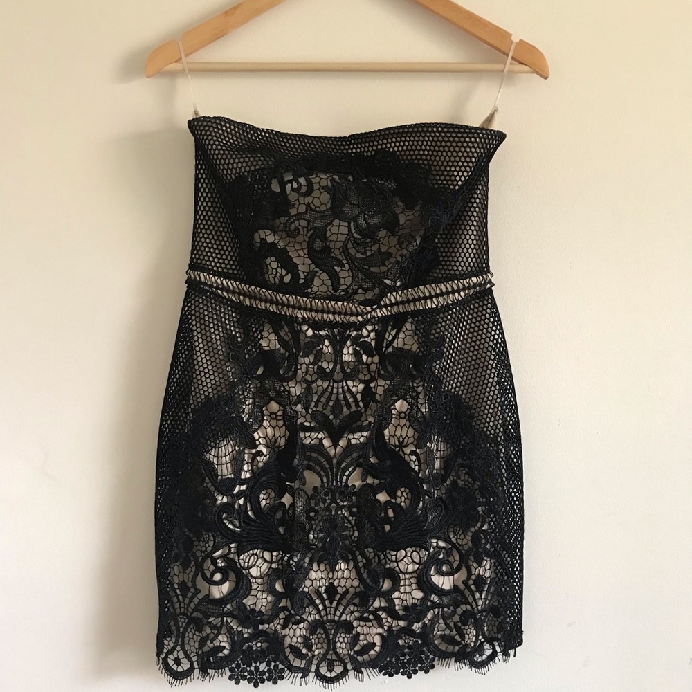 Express Strapless Dress